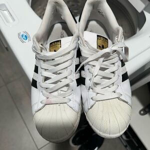 adidas White and Black Sneakers